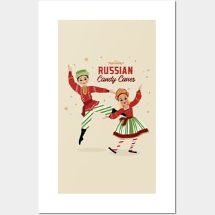 The Nutcracker's Russian Candy Cane Dancers Posters and Art